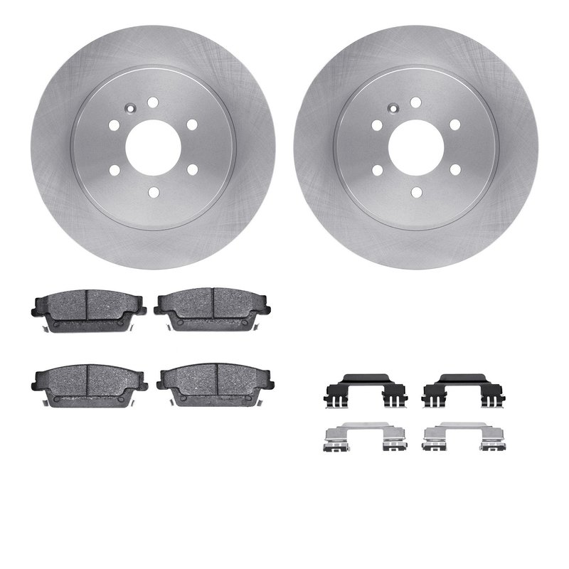 Dynamite Friction 6512-46319 Disc Brake Kit - Rear