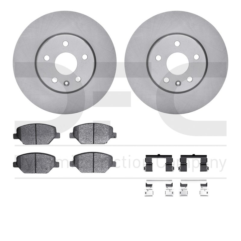 Dynamite Friction 6512-46383 Disc Brake Kit - Front