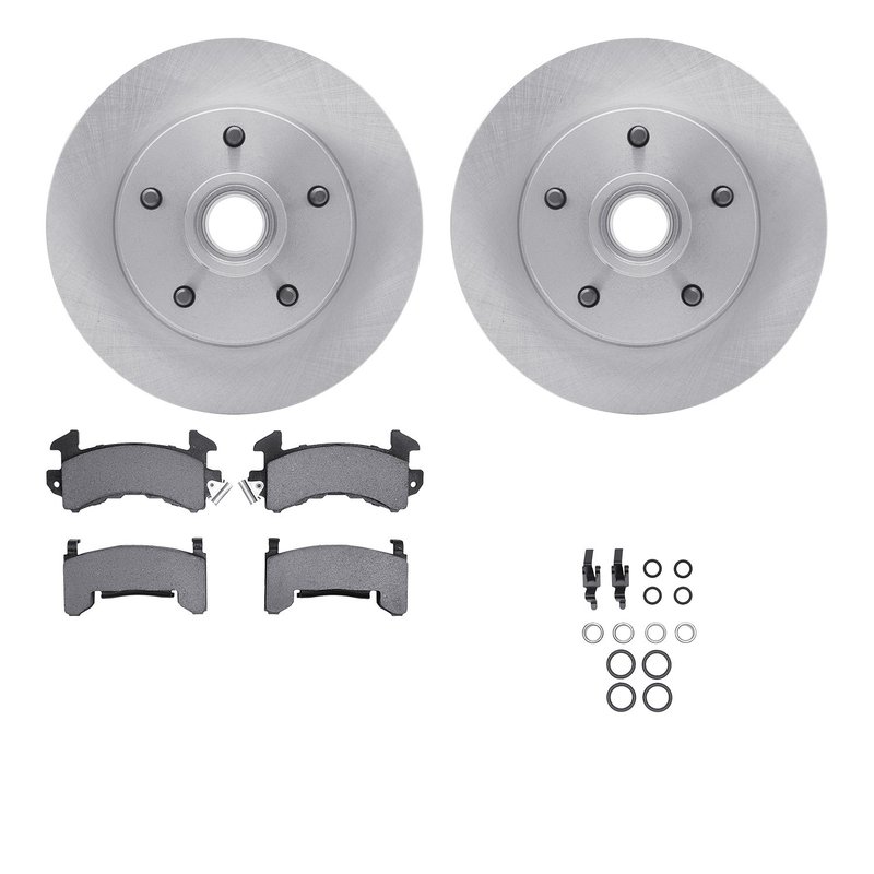 Dynamite Friction 6512-47110 Disc Brake Kit - Front