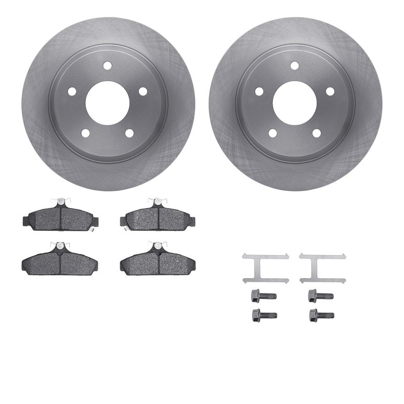 Dynamite Friction 6512-47145 Disc Brake Kit - Front