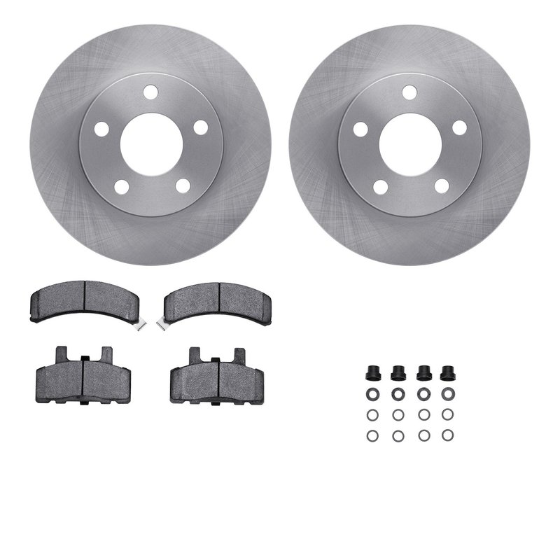 Dynamite Friction 6512-47155 Disc Brake Kit - Front