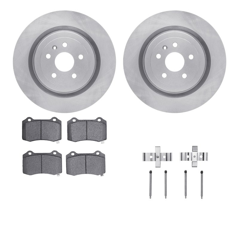 Dynamite Friction 6512-47217 Disc Brake Kit - Rear