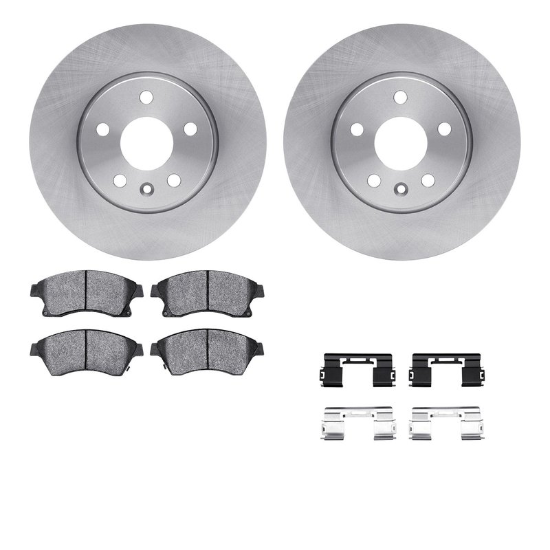Dynamite Friction 6512-47225 Disc Brake Kit - Front