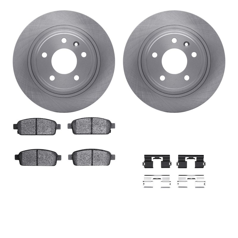 Dynamite Friction 6512-47231 Disc Brake Kit - Rear