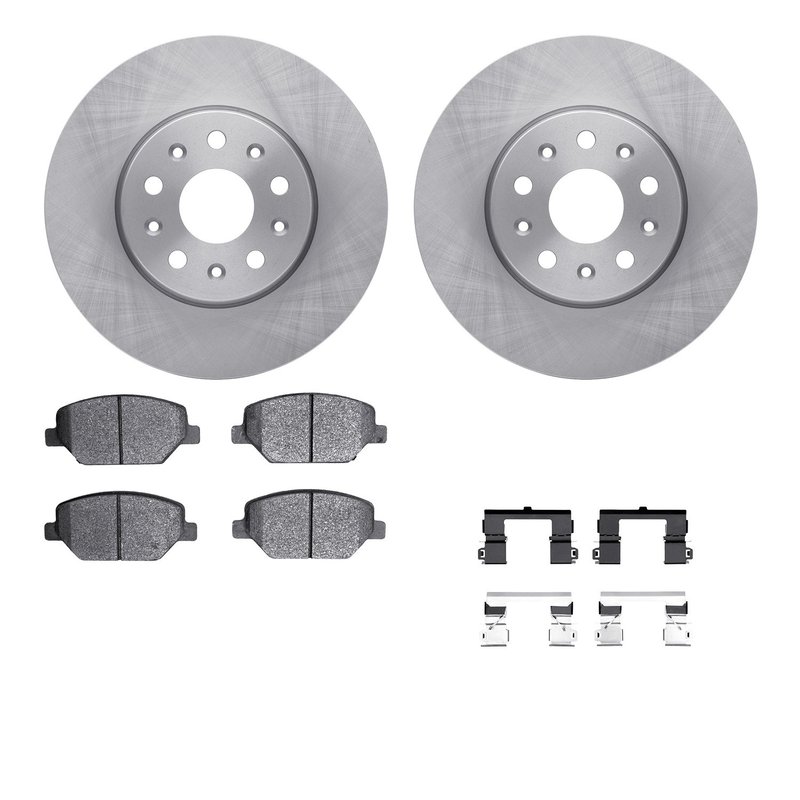 Dynamite Friction 6512-47259 Disc Brake Kit - Front