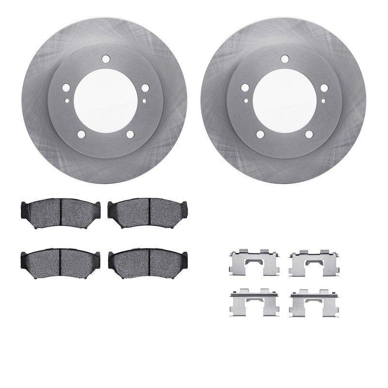 Dynamite Friction 6512-47268 Disc Brake Kit - Front