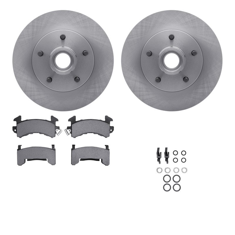 Dynamite Friction 6512-47286 Disc Brake Kit - Front