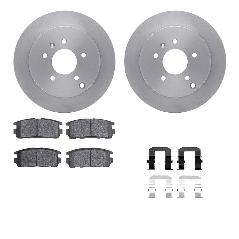 Dynamite Friction 6512-47310 Disc Brake Kit - Rear