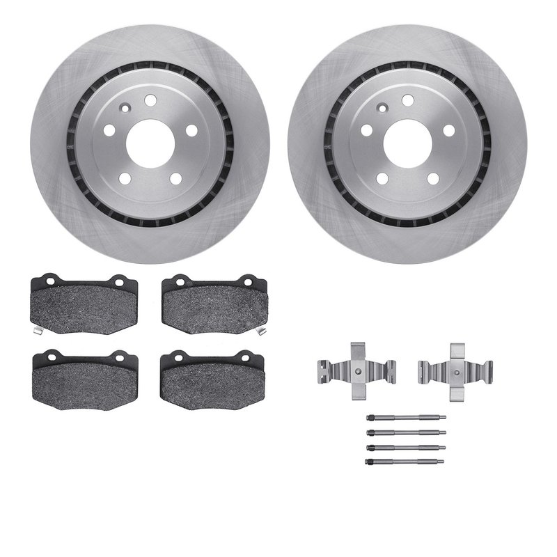 Dynamite Friction 6512-47315 Disc Brake Kit - Rear