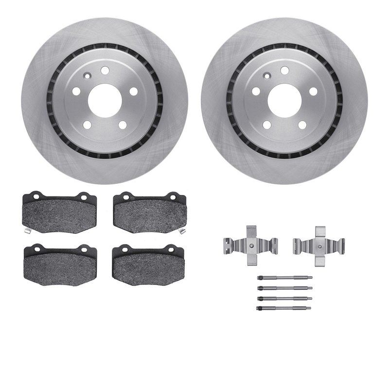 Dynamite Friction 6512-47316 Disc Brake Kit - Rear