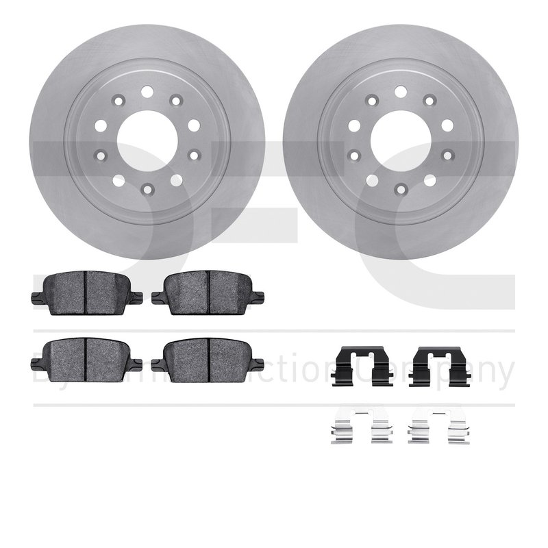 Dynamite Friction 6512-47329 Disc Brake Kit - Rear