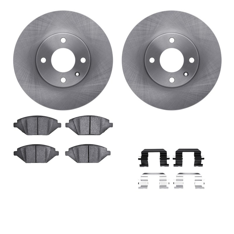 Dynamite Friction 6512-47337 Disc Brake Kit - Front