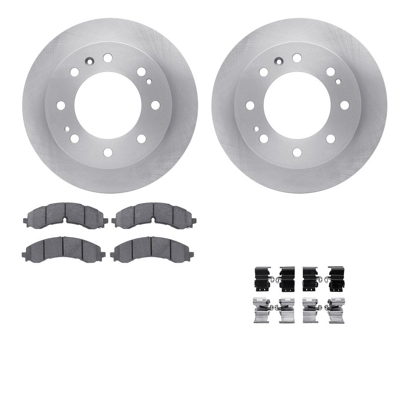 Dynamite Friction 6512-48074 Disc Brake Kit - Front