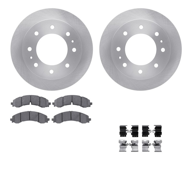 Dynamite Friction 6512-48077 Disc Brake Kit - Rear
