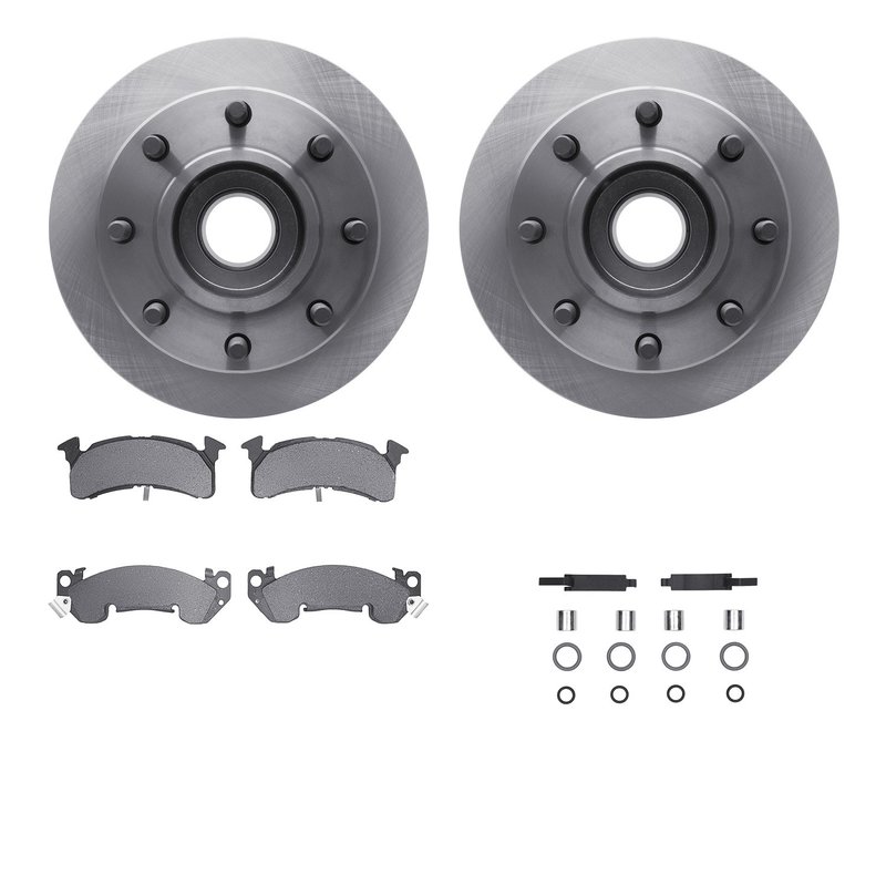 Dynamite Friction 6512-48078 Disc Brake Kit - Front