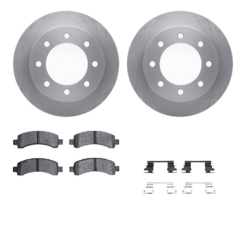 Dynamite Friction 6512-48082 Disc Brake Kit - Rear
