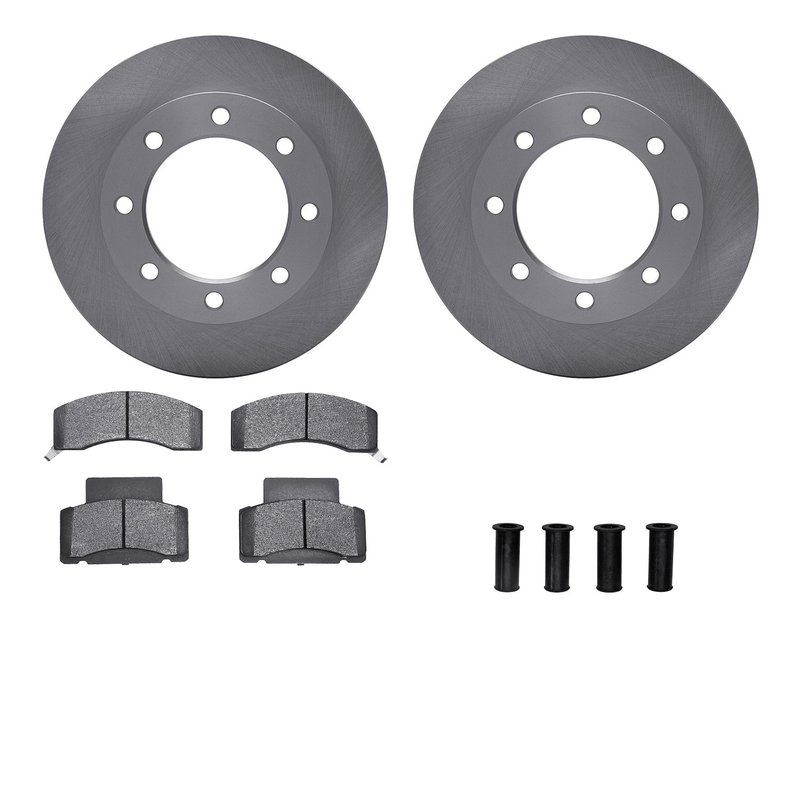 Dynamite Friction 6512-48087 Disc Brake Kit - Front