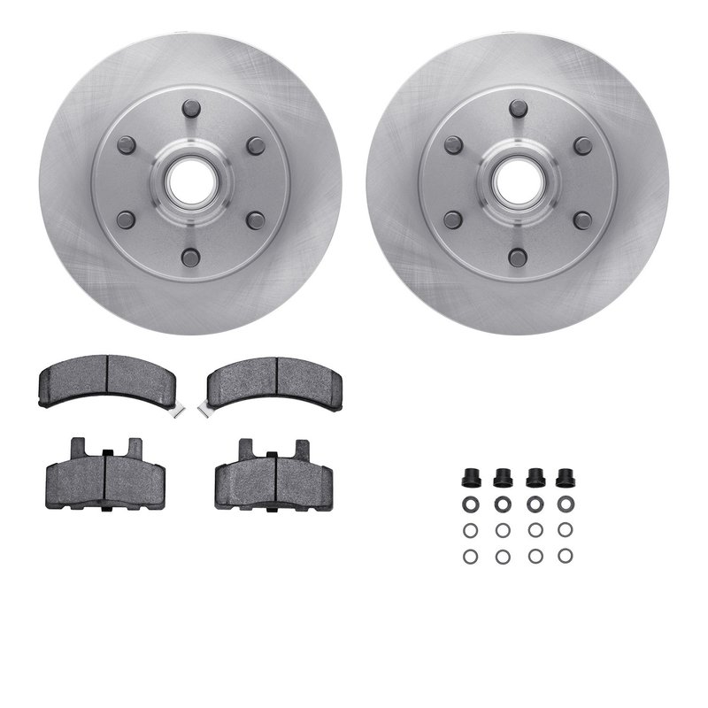 Dynamite Friction 6512-48132 Disc Brake Kit - Front