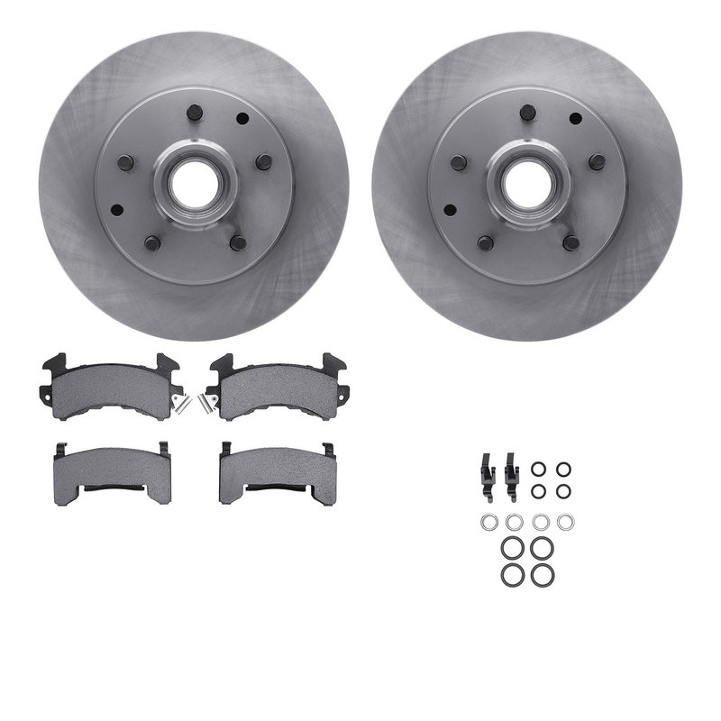 Dynamite Friction 6512-48150 Disc Brake Kit - Front