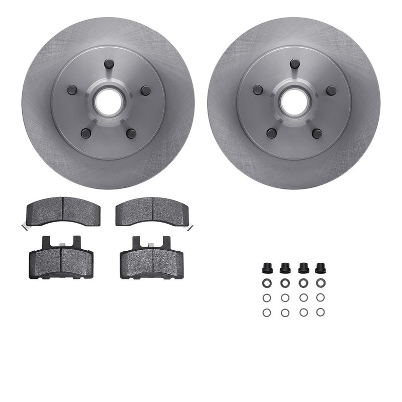 Dynamite Friction 6512-48176 Disc Brake Kit - Front
