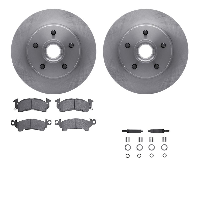 Dynamite Friction 6512-48189 Disc Brake Kit - Front