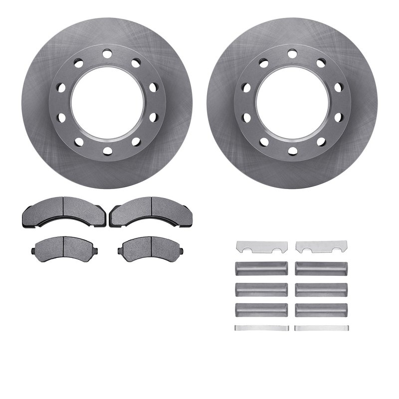 Dynamite Friction 6512-48210 Disc Brake Kit - Rear