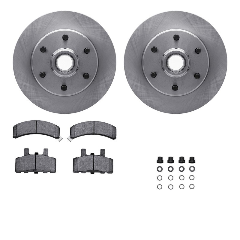 Dynamite Friction 6512-48225 Disc Brake Kit - Front