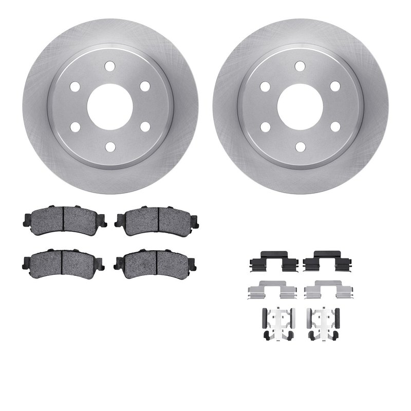 Dynamite Friction 6512-48246 Disc Brake Kit - Rear