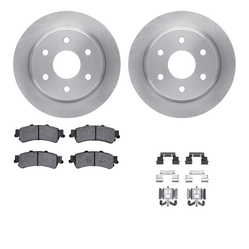 Dynamite Friction 6512-48247 Disc Brake Kit - Rear