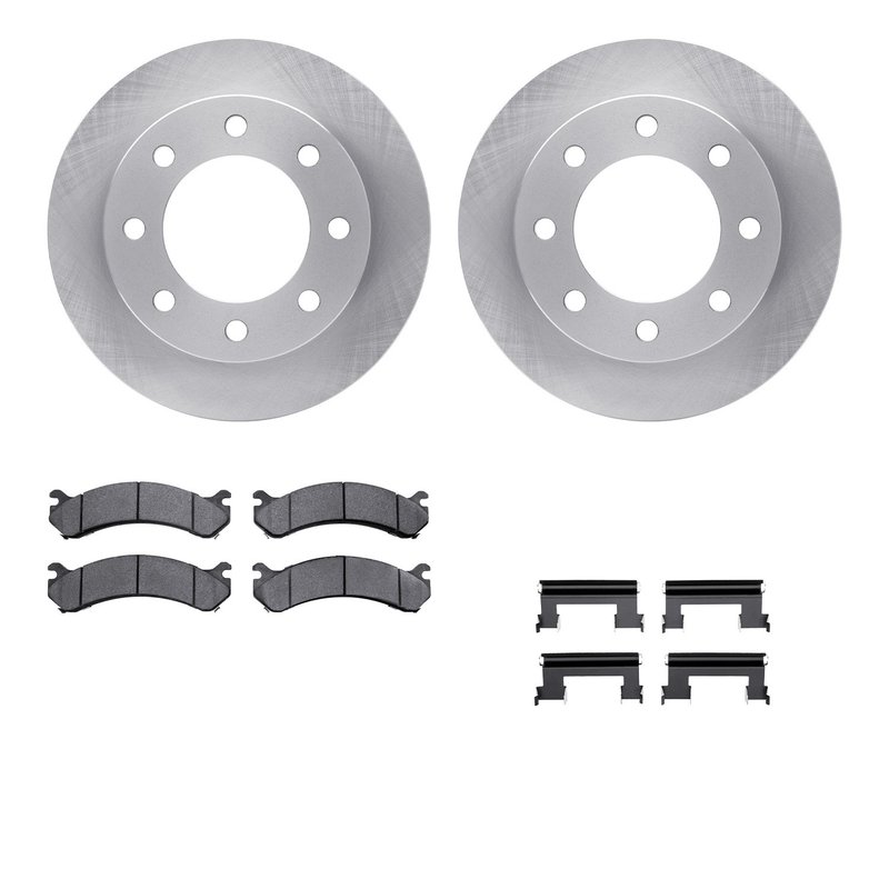 Dynamite Friction 6512-48252 Disc Brake Kit - Front