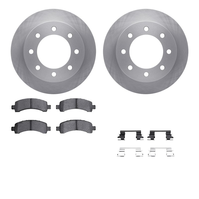 Dynamite Friction 6512-48265 Disc Brake Kit - Rear