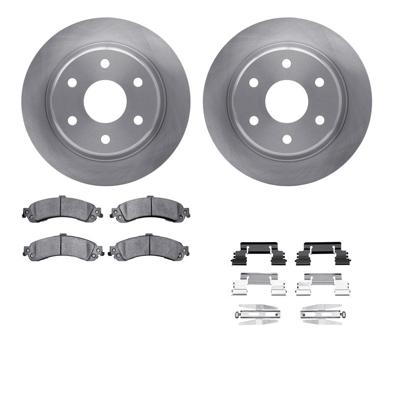 Dynamite Friction 6512-48270 Disc Brake Kit - Rear