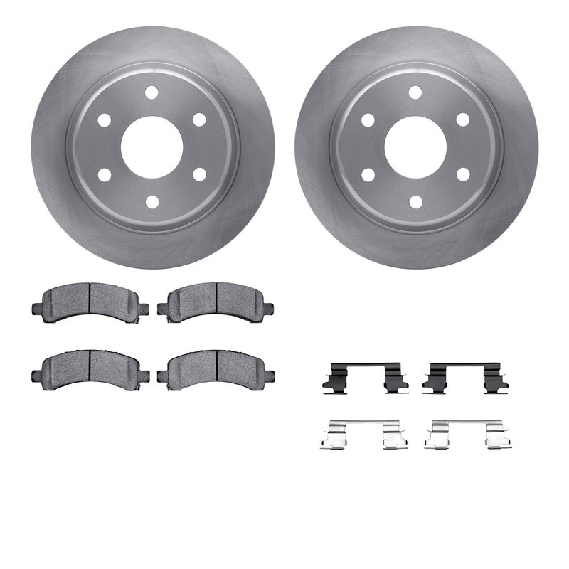 Dynamite Friction 6512-48271 Disc Brake Kit - Rear