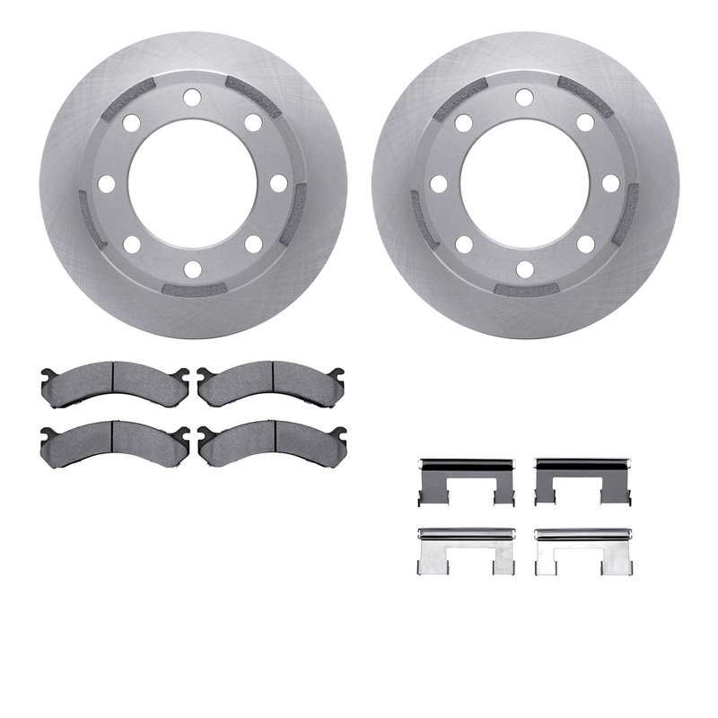 Dynamite Friction 6512-48279 Disc Brake Kit - Rear