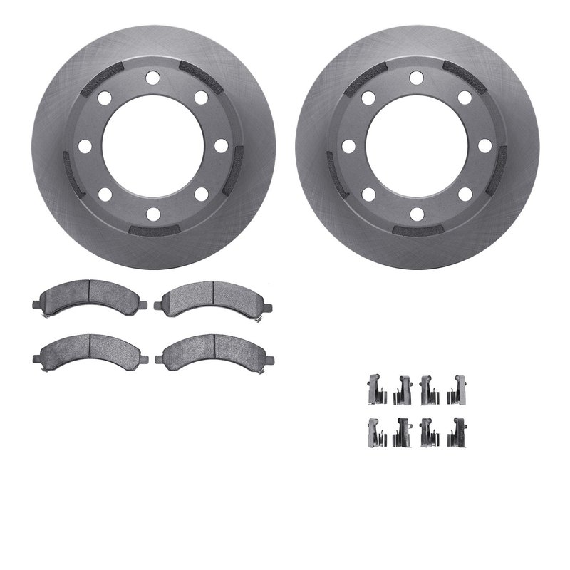 Dynamite Friction 6512-48280 Disc Brake Kit - Rear