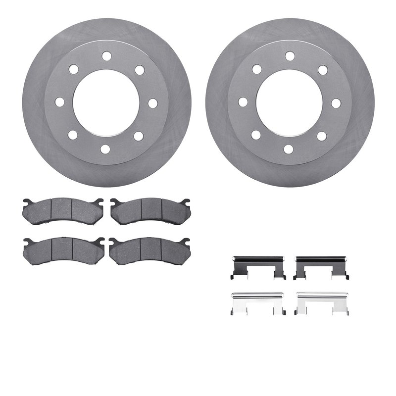 Dynamite Friction 6512-48303 Disc Brake Kit - Rear