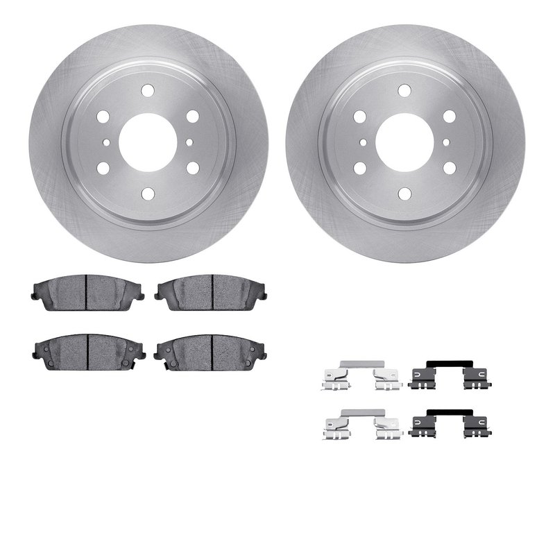 Dynamic Friction 6512-48332 Disc Brake Kit - Rear