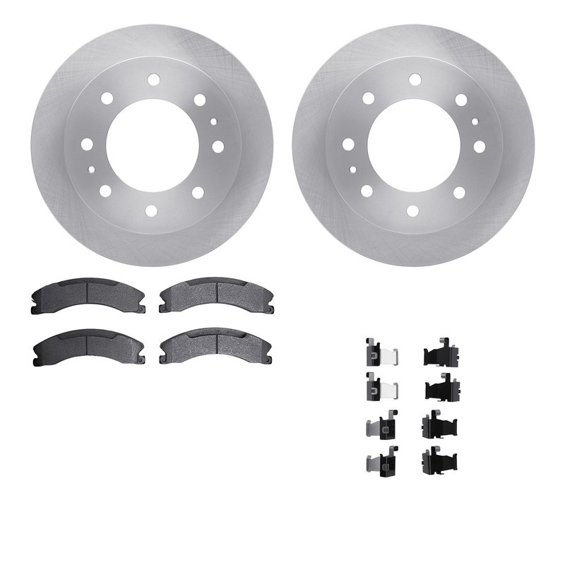 Dynamite Friction 6512-48363 Disc Brake Kit - Rear