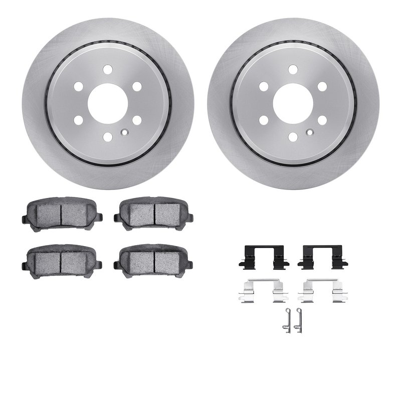 Dynamite Friction 6512-48369 Disc Brake Kit - Rear
