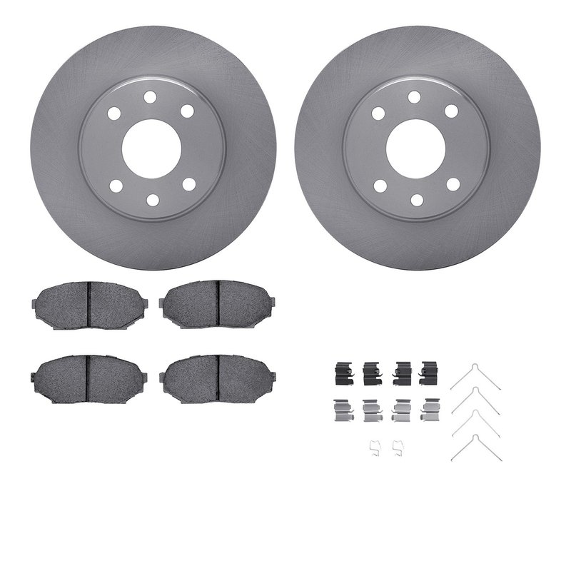 Dynamite Friction 6512-50001 Disc Brake Kit - Front