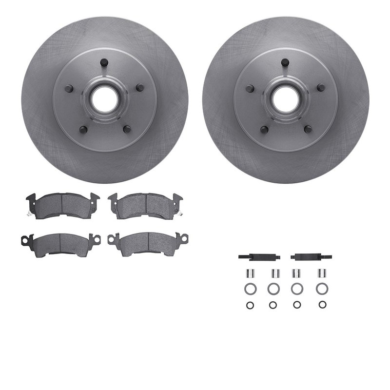 Dynamite Friction 6512-51001 Disc Brake Kit - Front