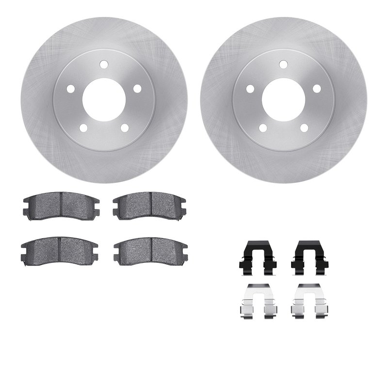 Dynamite Friction 6512-52051 Disc Brake Kit - Rear
