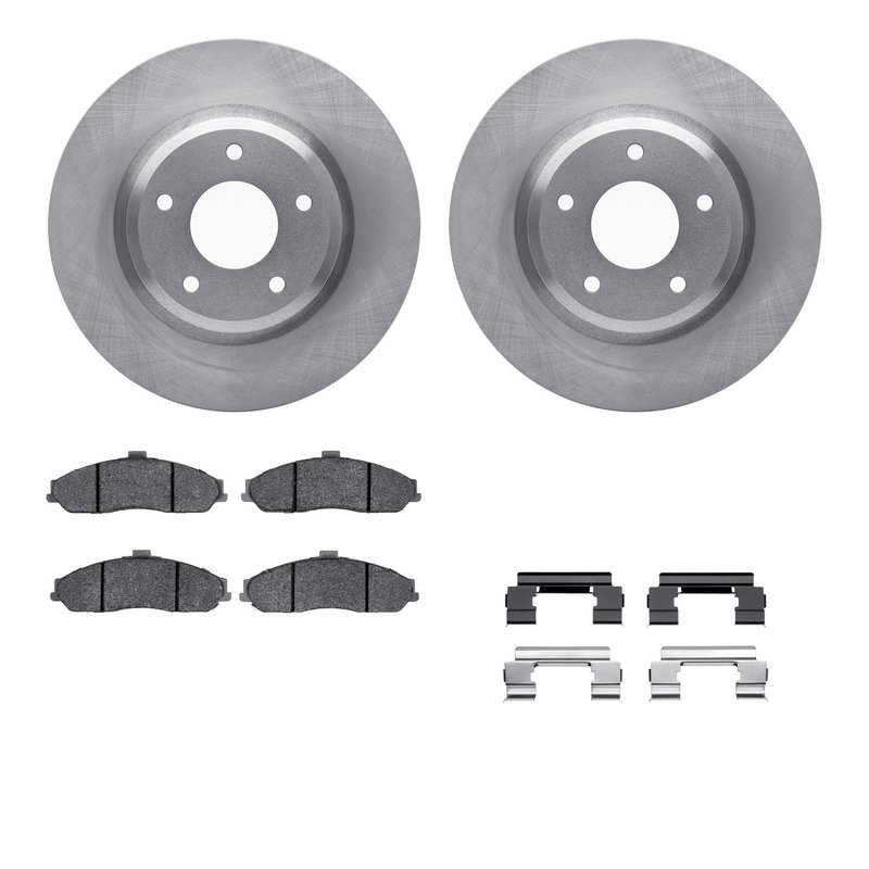 Dynamic Friction 6512-52063 Disc Brake Kit - Front