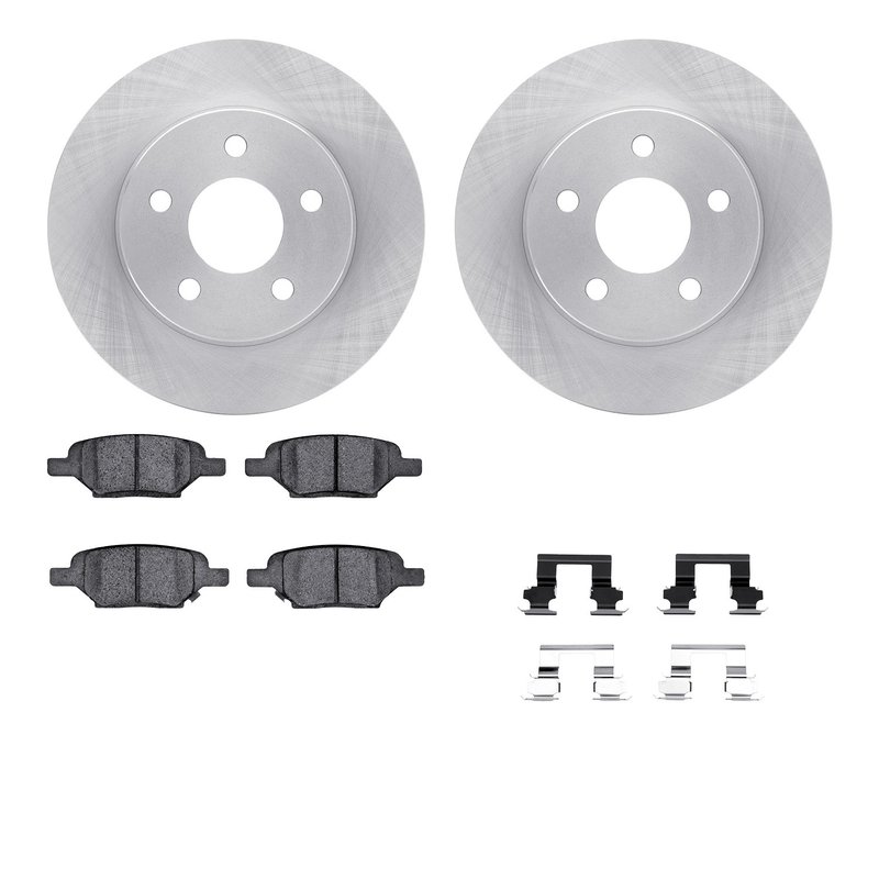 Dynamite Friction 6512-53031 Disc Brake Kit - Rear