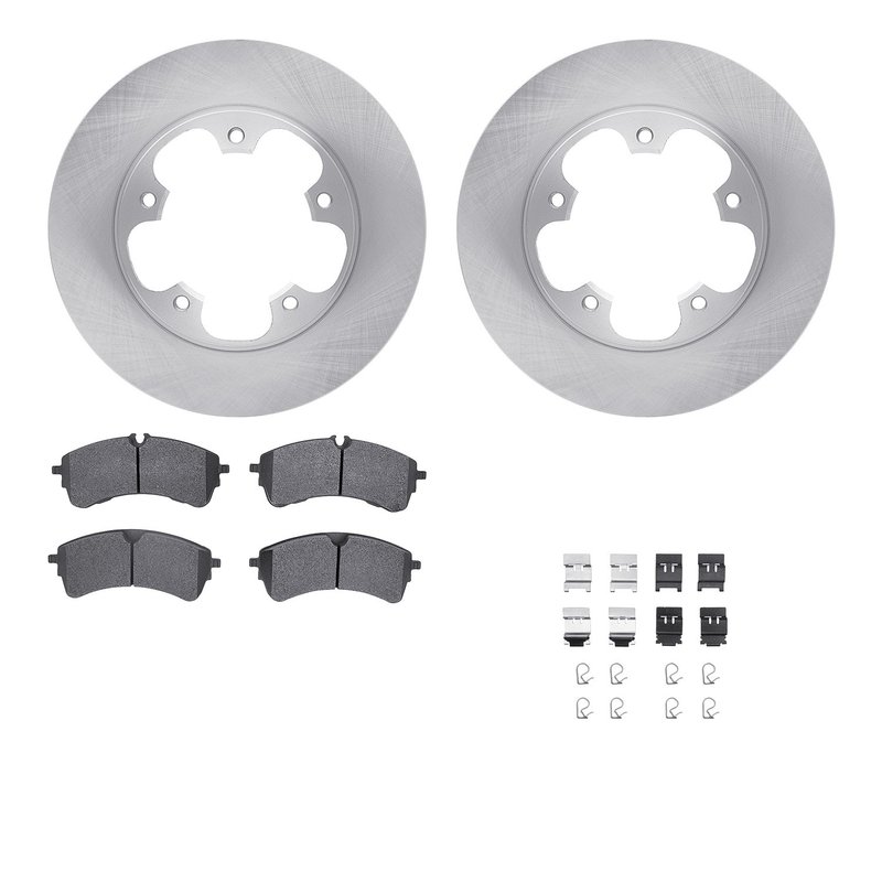 Dynamite Friction 6512-54241 Disc Brake Kit - Rear