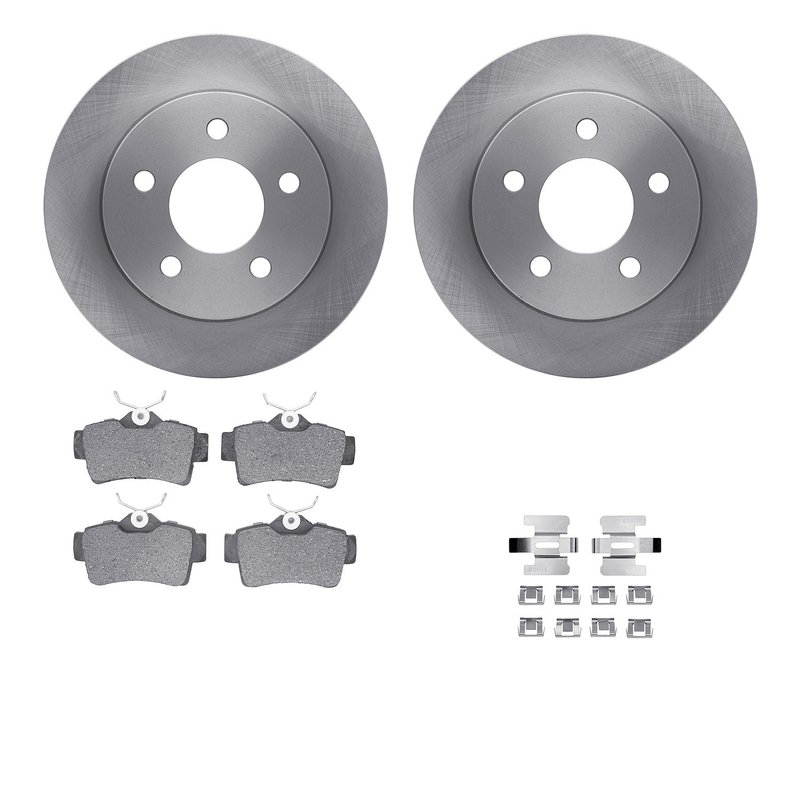 Dynamite Friction 6512-54338 Disc Brake Kit - Rear