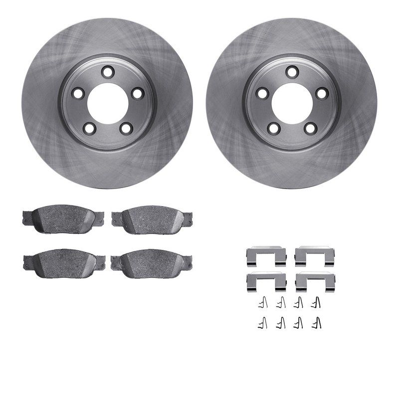 Dynamite Friction 6512-54377 Disc Brake Kit - Front
