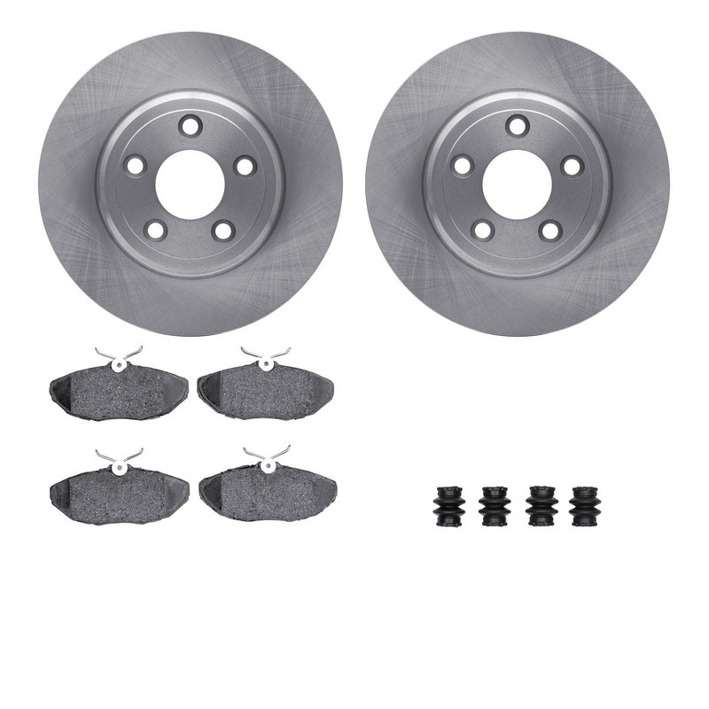Dynamite Friction 6512-54386 Disc Brake Kit - Rear