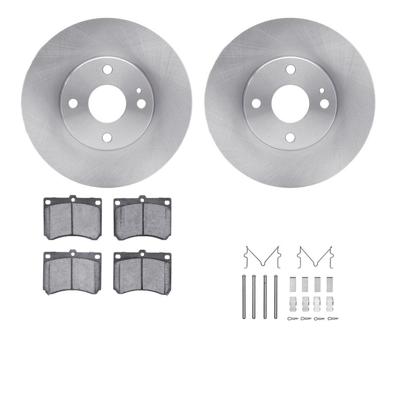 Dynamite Friction 6512-55010 Disc Brake Kit - Front