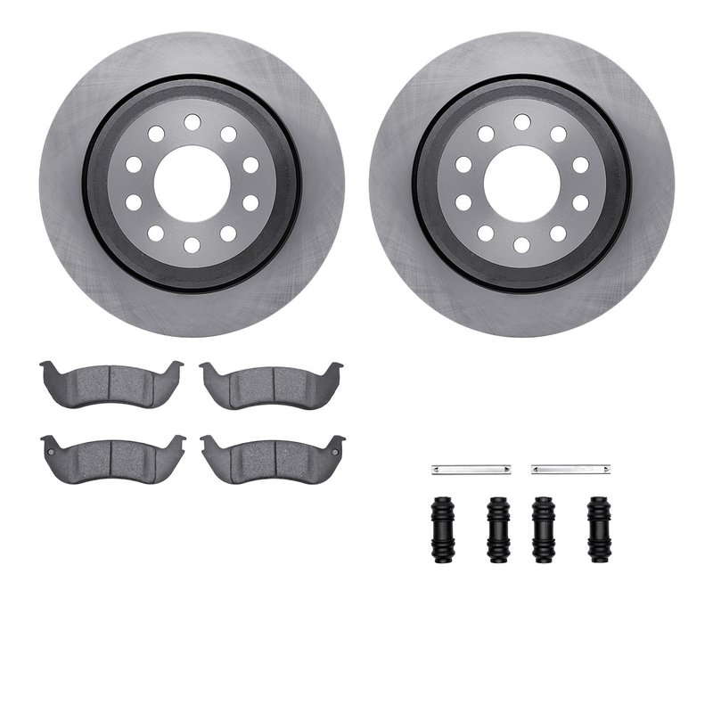 Dynamite Friction 6512-55017 Disc Brake Kit - Rear